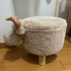 トナカイ　椅子の画像