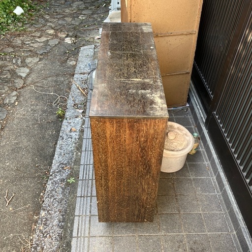 昭和レトロ　ミニ食器棚