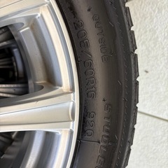 スタッドレスタイヤ&ホイル　NANKANG CORSAFA 205/60R16　の画像