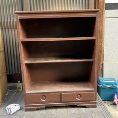 レトロ本棚
