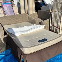 ソファベッド　2人がけの画像