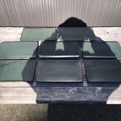 8枚セット　業務用和食器　金鈴　黒滴（こくてき）/KOKUTEKI　9.5長角皿 44枚セット 業務用和食器 kanesuzu/金鈴 黒滴（こくてき）/KOKUTEKI