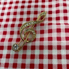 【ドリーム川西店御来店限定】 スワロフスキー/デザインブローチ/...