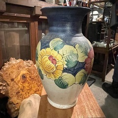 96 　壺　花瓶　花柄　札幌市西区　山の手　モノココ
