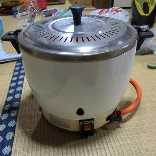 ナショナル　一升炊き　ガス炊飯器　LPガス用