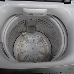 【恵庭】新生活応援フェア　ハイアール高年式全自動洗濯機 JW-AE55B 23年製　美品の画像