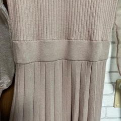 美品✨リゼクシー　ニットワンピース　透け感　透け　ワンピ　ギャル　愛され　港区の画像