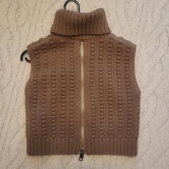 ZARA★ザラ　テクスチャーニットクロップドセーター　sサイズの画像