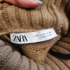 ZARA★ザラ　テクスチャーニットクロップドセーター　sサイズの画像