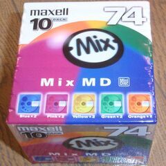 ミニディスク（ＭＤ）１０枚セット