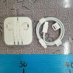 0108-124 Apple社 純正イヤホン タイプｃライトニン...