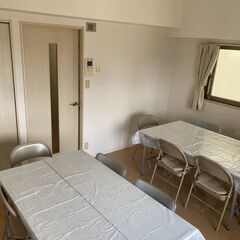 購入者様予約済　直接引取大歓迎★愛知県名古屋市★お渡し場所は金山駅徒歩2分★美品★折り畳み会議机４つの画像