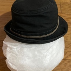 紳士　帽子　ブラックの画像