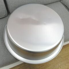 未使用 たらい アルミニウム製 平底 60㎝ タライ 前川金属 NEWたらい 50L 西岡店の画像