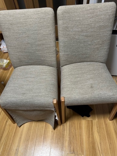 ニトリデスクこたつとダイニングこたつチェア