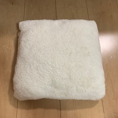 【あげます】フットクッション　白くまの画像