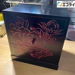 日光彫　小物入れ　3段