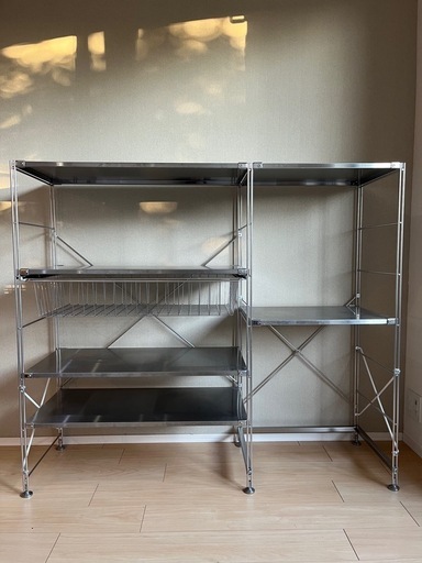 【無印良品】スチールユニットシェルフ