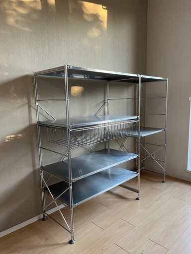 【無印良品】スチールユニットシェルフ