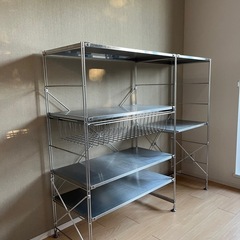 【無印良品】スチールユニットシェルフ