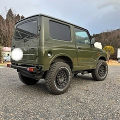 スズキ　ジムニー　ja22  全塗装　オートマ　ATの画像