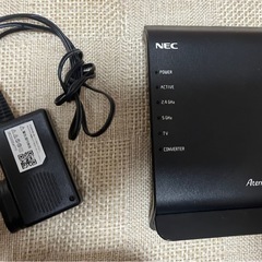 WiFiルーター NEC製 HG1200HS4