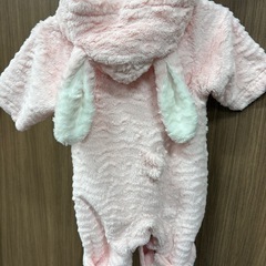 ベビー用⭐︎サイズ70⭐︎フェイクファーウサギアウターオールの画像