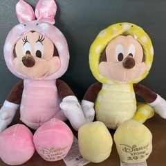ミッキー＆ミニー 2025干支ぬいぐるみ