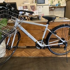 前後タイヤ・チューブ新品！】 LEDオートライト 7段変速 700×28cシティ