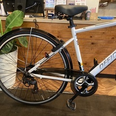 前後タイヤ・チューブ新品！】 LEDオートライト 7段変速 700×28cシティ