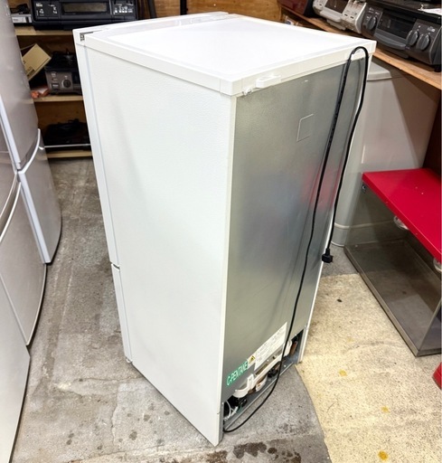 札幌市内配送可 【6ヵ月保証付き】 21年製 YAMADA ヤマダ電機 117L 2ドア冷蔵庫 YRZ-C12H1 右開き