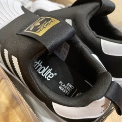 新品　adidas 19.0センチ　GY9027 スニーカー　スリッポンの画像