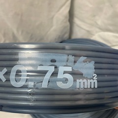 VCTF2×1.25、2×0.75のセット電線 の画像