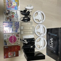 Wiiスタートセット　格安！！電源ケーブル、ソフト付きの画像