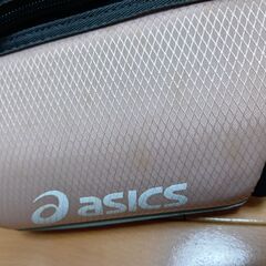 asics　ランニングボトルポーチ　EBT116　ピンク×グレー　アシックスの画像