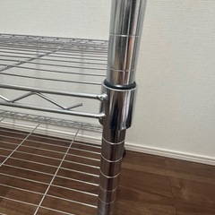【このままの状態で引き渡し】スチールラックの画像
