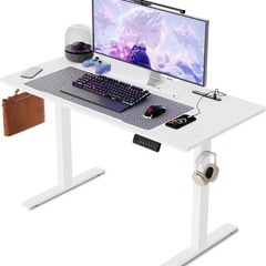 決まりました【新品未使用】ゲーミングデスク 電動 昇降式デスク ...