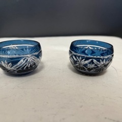 切子のおちょこ