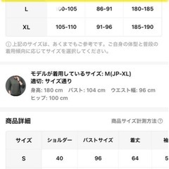 中古メンズ L の画像