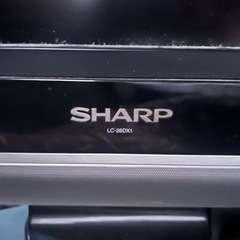 シャープ AQUOS 26インチ 液晶テレビの画像