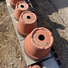 植木鉢　テラコッタポット　ガーデニング　ポット　家庭菜園 園芸　焼き物の画像