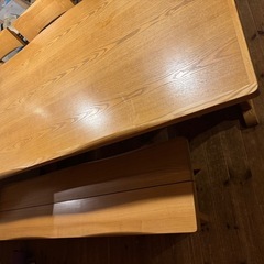 ダイニングテーブル　大川家具
の画像