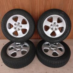 T-5  195/65R15  アルミホイール付きスタッドレスタイヤ4本セット