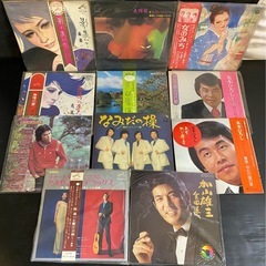 五木ひろし　　ぴんからトリオ　森進一　加山雄三など　LPレコード
