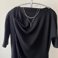 ワンピース 黒 ユニクロ Sサイズ　セレモニー 卒業式 入学式   の画像