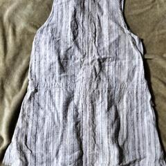 【最終値下げ】２万で購入　うさと服ストライプ チュニック ウエストリボン付きの画像