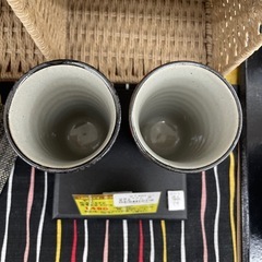 【ドリーム川西店御来店限定】 西海ふるさと/唐草古染/ペアビール/中古品 【2003249255624109】の画像