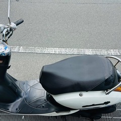 可愛いバイク　SYM UMI100 海の画像