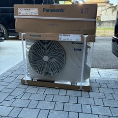 🆕新品パナソニック製✨6畳用エアコン取付込み♻️の画像