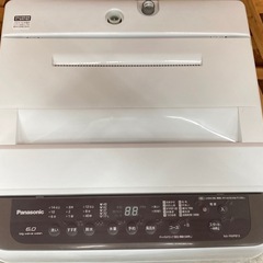 【愛品館江戸川店】保証充実　パナソニック　2020年製　6.0kg全自動洗濯機　NA-F60B13の画像